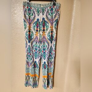 ZARA Printed Pants Size L